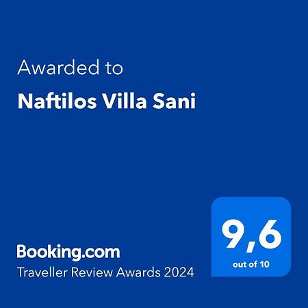 Naftilos Villa Sani With Private Pool Екстер'єр фото