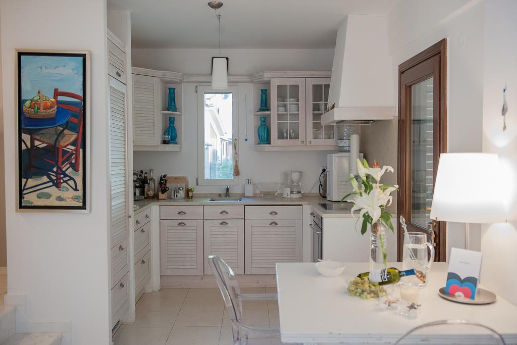 Naftilos Villa Sani With Private Pool Екстер'єр фото